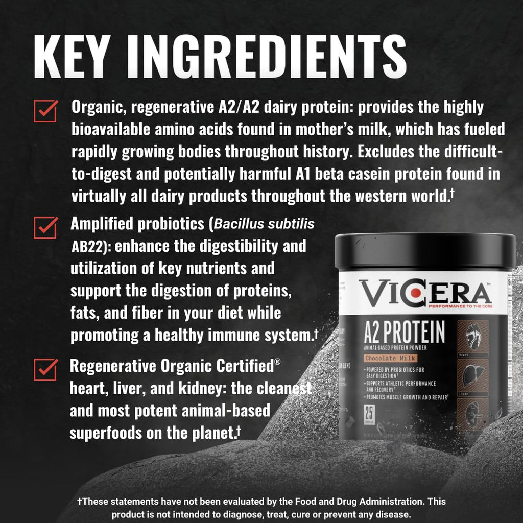 A2 Protein Powder, Peppermint Milkshake, 25 G Protein per Serving, Organic A2/A2 Whey Casein Blend With Probiotics and Celtic Sea Salt, Gluten Free Workout Supplement, Non GMO, 20 Serv, 27.4 Oz