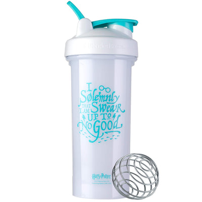 BlenderBottle Spongebob Shaker Bottle Pro Series Perfect for Protein Shakes and Pre Workout, 28-Ounce, Blue, Im Ready!