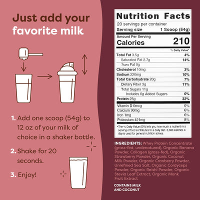 FlavCity Grass Fed Whey Chocolate Protein Powder - Chocolate Peanut Butter - 25g Protein & 10g Collagen - Made with Organic Cocoa & Coconut Milk - Gluten Free & No Added Sugars (20 Servings)