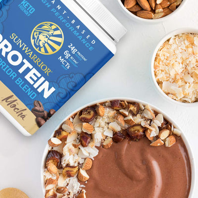 Organic Plant Based Protein Powder | Vegan Organic Protein Powder Vanilla Flavored with BCAA Amino Acids & Hemp Seed Pea Blend | Non-GMO Soy Dairy Filler & Gluten Free (Vanilla, 32 Servings)