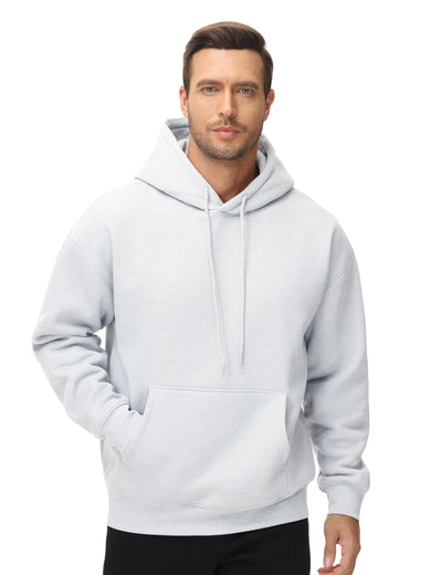THE GYM PEOPLE Men's Fleece Pullover Hoodie Loose Fit Ultra Soft Hooded Sweatshirt With Pockets