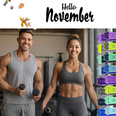 2 PACK, 28 oz & 20 oz Shaker Bottles with Powerful Wire Whisks for Protein Mixes | Leakproof Blender Shaker Bottle Pack | BPA-Free & Dishwasher Safe | Shaker Bottle | Shaker Cups for shakes