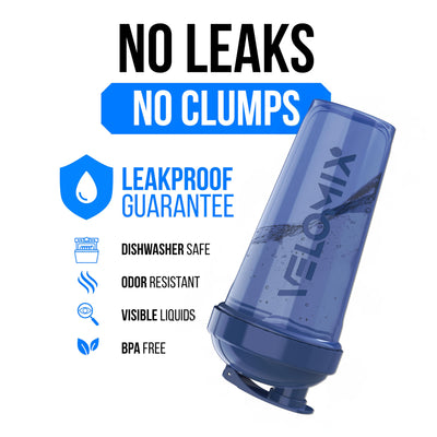 VELOMIX -6 PACK- 28 oz Protein Shaker Bottle for Protein Mixes - 6x Wire Whisk | Leak Proof Shaker Cups for Protein Shakes | Protein Shaker Bottle Pack | Protein Shake Cup (Earth Tones Collection)