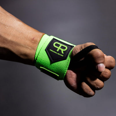 Heavy Duty Premium Wrist Wraps, More Elasticity, Reinforced Stitching, Extra Wide Strap, Strong Thumb Loop, Larry Wheels Weightlifting Wraps