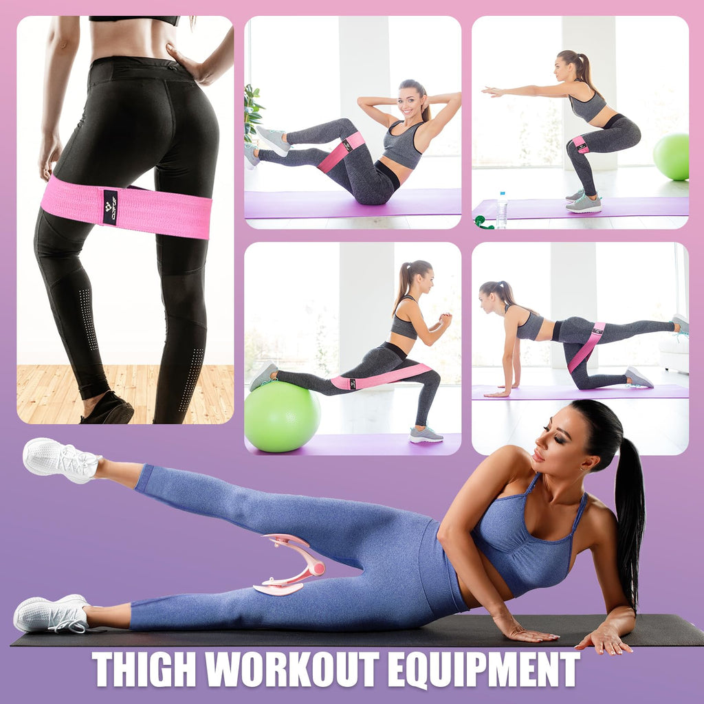 Thigh Master Thigh Exerciser for Women, Enhanced Resistance Hip and Pelvis Trainer, Inner Thigh Exercise Equipment Kegel Exercise Products for Women Home Gym