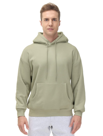 THE GYM PEOPLE Men's Fleece Pullover Hoodie Loose Fit Ultra Soft Hooded Sweatshirt With Pockets