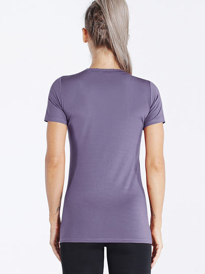 CADMUS 3/4/5 Pack Women's Compression Shirt Running Athletic T-Shirts Workout Tops Baselayer Short Sleeve Yoga Gym Sports