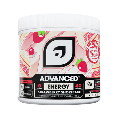 Advanced Energy - Energy Boosting Formula with Electrolytes for Hydration - L-Theanine to Combat Jitters - Sugar Free & Keto Friendly - No Maltodextrin (40 Servings) (Rocket Pop)