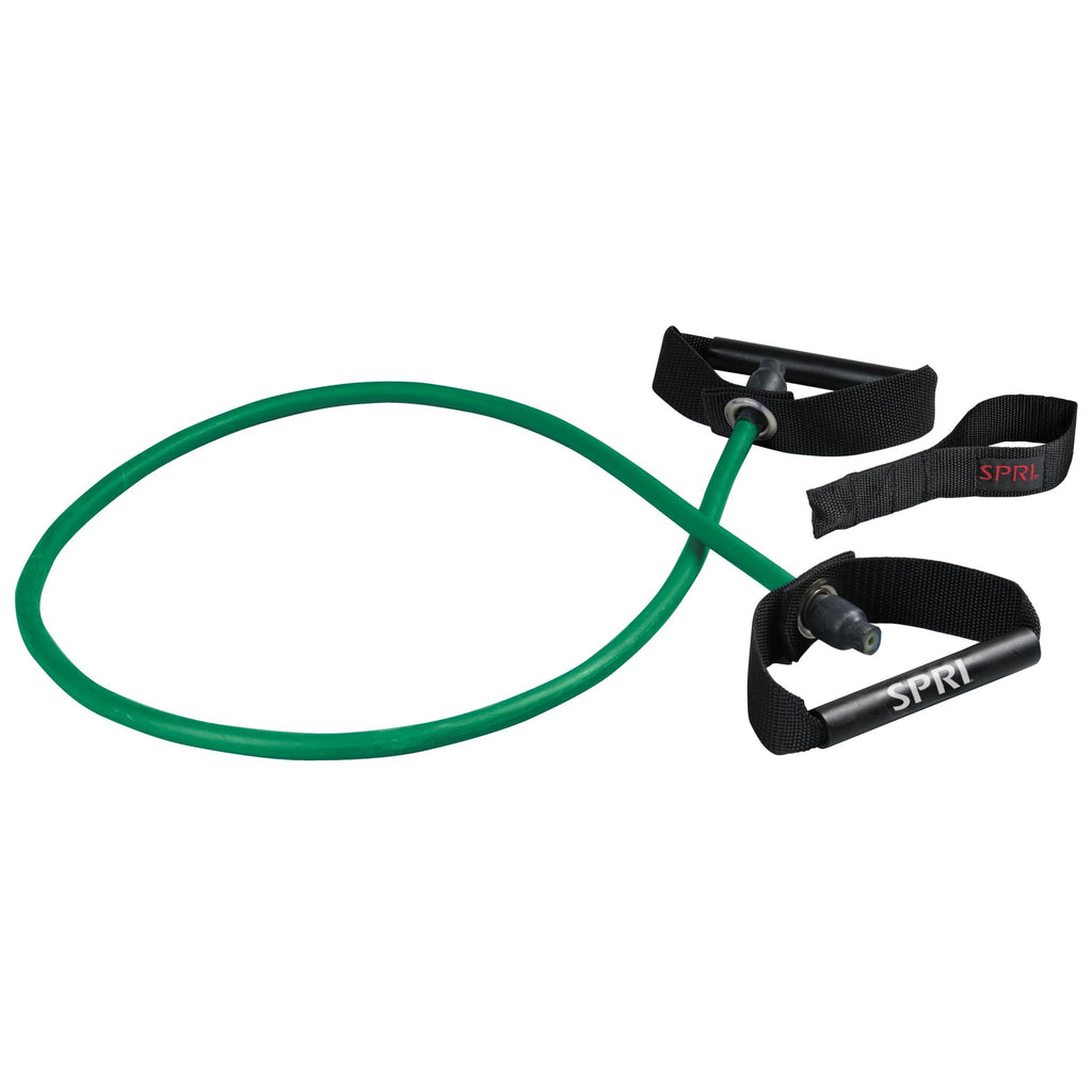 SPRI Xertube Resistance Bands with Handles – All Exercise Cords Sold Separately with Home Gym Workout Fitness Door Anchor Attachment Option