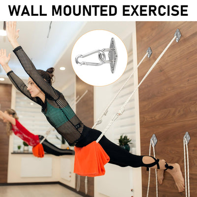 Wall Mount for Resistance Bands, Workout Anchors Wall Resistance with Hook for Fitness Bands, Space Saving Workout Equipment for Home Gym Weight Straps Suspension Training Exercise