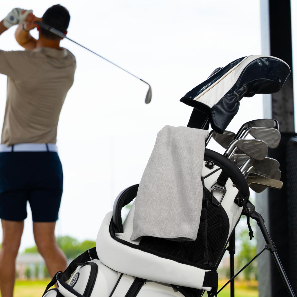 S&T INC. Microfiber Gym Towels, Yoga Towel for Home and Gym Bag, 16 Inch x 27 Inch, 6 Pack