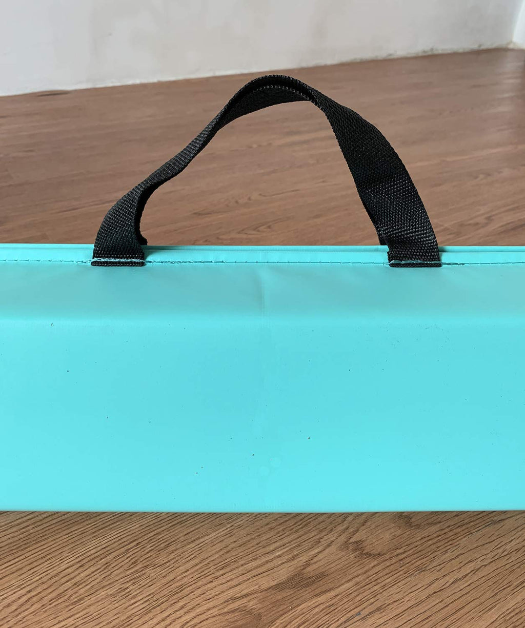 MARFULA Balance Beam - Folding Floor Gymnastics Equipment for Kids, Non Slip Base - 6 FT to 10 FT for Home Gym Use