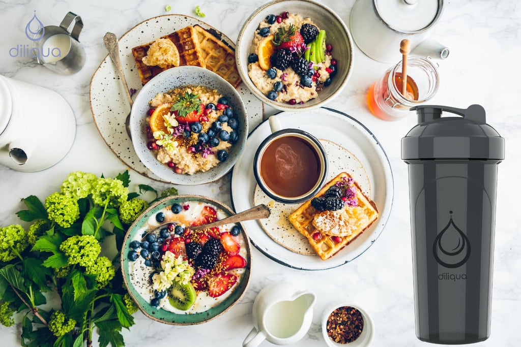 2 PACK, 28 oz & 20 oz Shaker Bottles with Powerful Wire Whisks for Protein Mixes | Leakproof Blender Shaker Bottle Pack | BPA-Free & Dishwasher Safe | Shaker Bottle | Shaker Cups for shakes