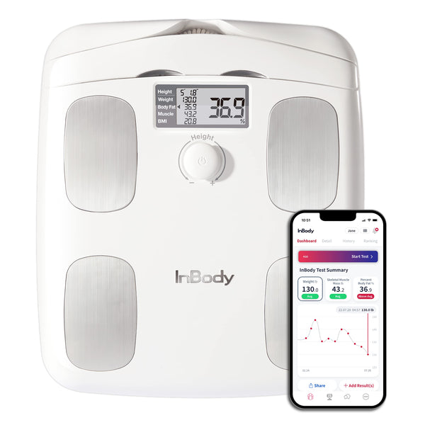 InBody Dial H20 | Body Composition Scale Most Accurate | Smart Scale with BMI, Body Fat, Muscle Mass | Weight Scale with Body Fat and Muscle