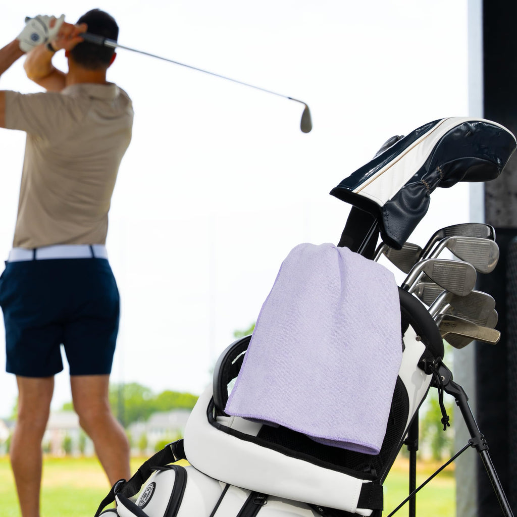 S&T INC. Microfiber Gym Towels, Yoga Towel for Home and Gym Bag, 16 Inch x 27 Inch, 6 Pack