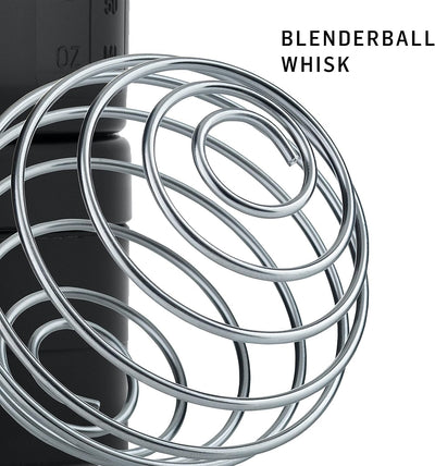 BlenderBottle Shaker Bottle with Pill Organizer and Storage for Protein Powder, Classic V2 ProStak System, 22-Ounce, Smoke Grey