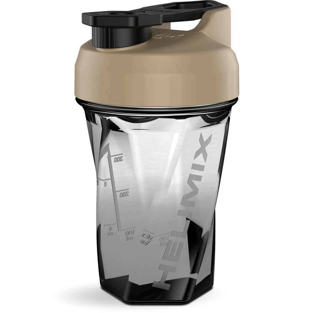 HELIMIX 2.0 Vortex Blender Shaker Bottle Holds upto 28oz | No Blending Ball or Whisk | USA Made | Portable Pre Workout Whey Protein Drink Shaker Cup | Mixes Cocktails Smoothies Shakes | Top Rack Safe