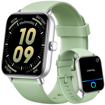 Smart Watch for Women Android & iPhone, Alexa Built-in, IP68 Waterproof Activity Fitness Tracker with Bluetooth Call (Answer/Make), 1.8" Smartwatch with Heart Rate/SpO2/Sleep Monitor, 100+ Sports Mode