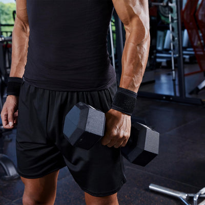 YUNYILAN 2 Pack Wrist Brace Adjustable Wrist Support Wrist Straps for Fitness Weightlifting, Tendonitis, Carpal Tunnel Arthritis, Wrist Wraps Wrist Pain Relief Highly Elastic (Black)