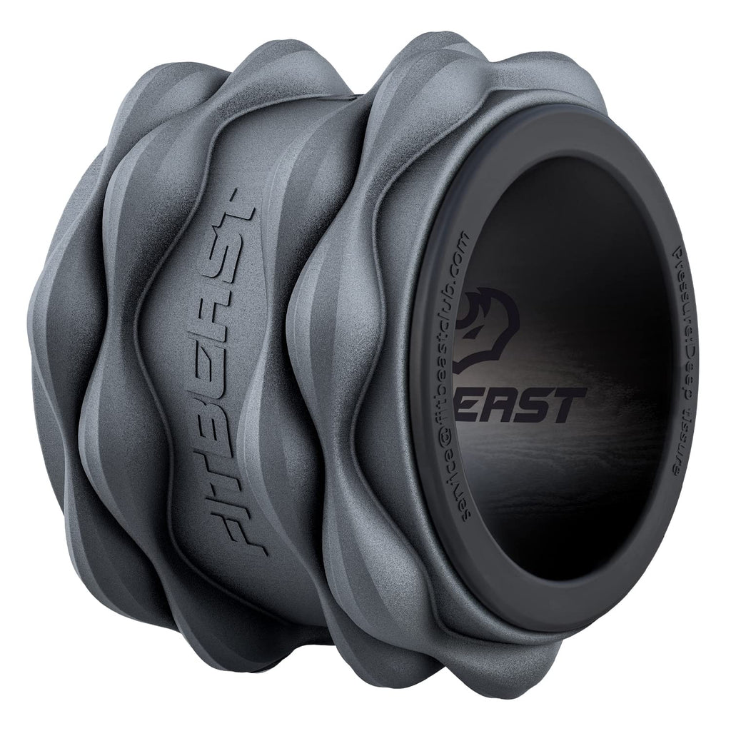 FitBeast Back Roller, Back Wheel Foam Roller - Targeted Muscle Roller for Deep Tissue Massage, Back Stretcher