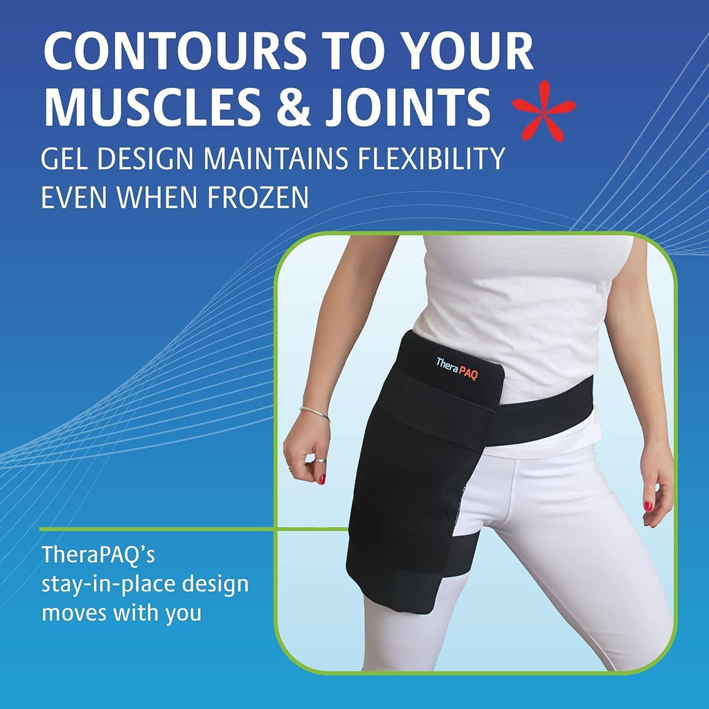 Reusable Ice Pack - 14x6 Hot/Cold Gel for Shoulder, Knee, Back, Ankle Relief