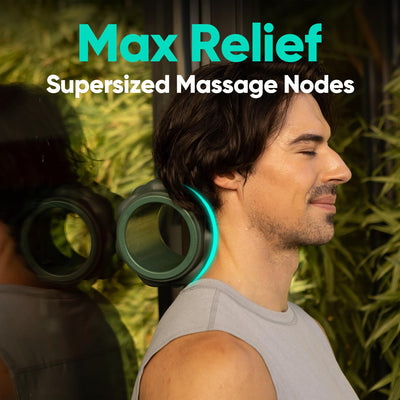 FitBeast Back Roller, Back Wheel Foam Roller - Targeted Muscle Roller for Deep Tissue Massage, Back Stretcher