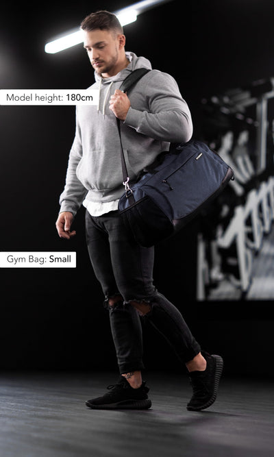 Fitgriff® Gym Bag for Men & Women with Shoe & Wet Compartment - Duffle Bag for Travel, Sports, Fitness & Workout