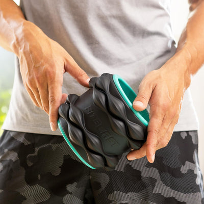 FitBeast Back Roller, Back Wheel Foam Roller - Targeted Muscle Roller for Deep Tissue Massage, Back Stretcher