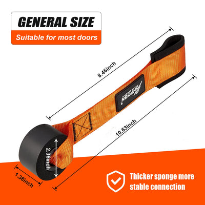 HPYGN Door Anchor for Resistance Bands, Home-Gym Workout Exercise Attachment for Yoga Strap, Physical Therapy and Closed Loop Bands, Heavy Duty System