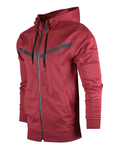 SCREENSHOT Sports Mens Premium TechFleece Fashion Hoodie - Athletic Jogger Fitness Workout Gym Jacket