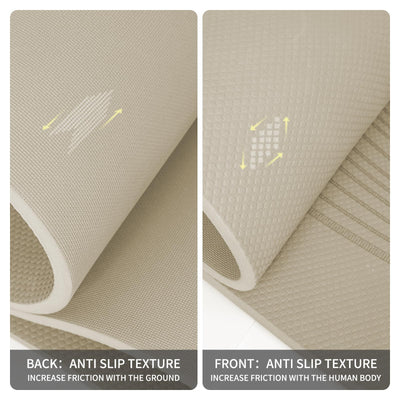 Large Yoga Mat-72’x36’x0.4’ Extra Width ＆ Thick,Comfortable,Non-Slip Exercise Mat-Works Great on All Floor for Stretching,Yoga Studio,Gym or Home Workouts