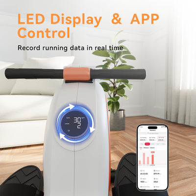 Superun Rowing Machines for Home, Magnetic Rowing Machine with 32 Levels, Rower Machine of Quiet Resistance & 300LBS Weight Capacity, Row Machine with LED Monitor, App Supported and Comfortable Seat