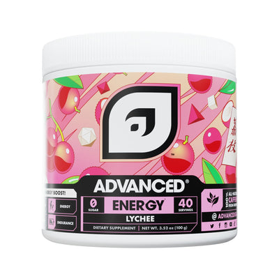 Advanced Energy - Energy Boosting Formula with Electrolytes for Hydration - L-Theanine to Combat Jitters - Sugar Free & Keto Friendly - No Maltodextrin (40 Servings) (Rocket Pop)