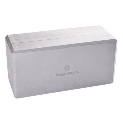 Hugger Mugger 5 in. Big Foam Yoga Block - Extra Large Size, Dense Foam, Reliable Support, Beveled Edges for Comfort, Great if You're Taller or Less Flexible