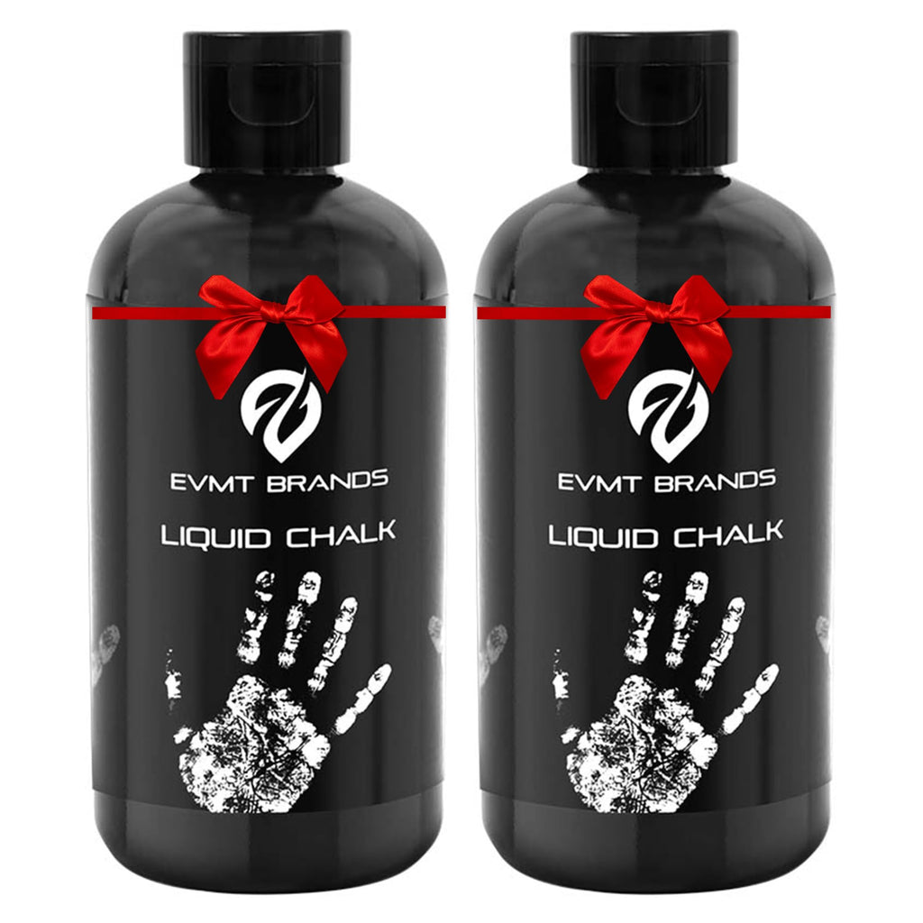 Liquid Chalk, Mess Free Gym Chalk for Weightlifting, Gymnastics, Rock Climbing, Dancing, and Lifting. Sweat Resistant and Long Lasting for Stronger Hand Grip. Package May Vary.
