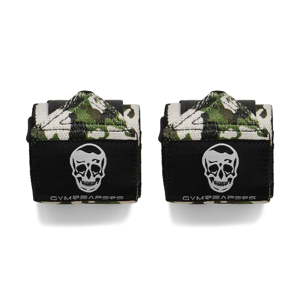 Gymreapers Weightlifting Wrist Wraps (IPF Approved) 18" Professional Quality Wrist Support with Heavy Duty Thumb Loop - Best Wrap for Powerlifting Competition, Strength Training, Bodybuilding