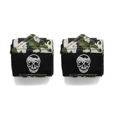 Gymreapers Weightlifting Wrist Wraps (IPF Approved) 18" Professional Quality Wrist Support with Heavy Duty Thumb Loop - Best Wrap for Powerlifting Competition, Strength Training, Bodybuilding