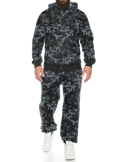 COOFANDY Sweatsuits for Men 2 Piece tracksuit Sets Full Zip Hoodie Sweatpants for Men Casual Sports Jogging Suits S-4XL