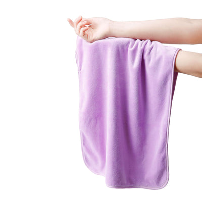 Microfiber Gym Towels Bigger Size Super Soft for Exercise Fitness, Sports, Workout, 380-GSM 15-Inch x 31-Inch Quick-Drying Towels (3 Pack, Grey+Blue+Purple)