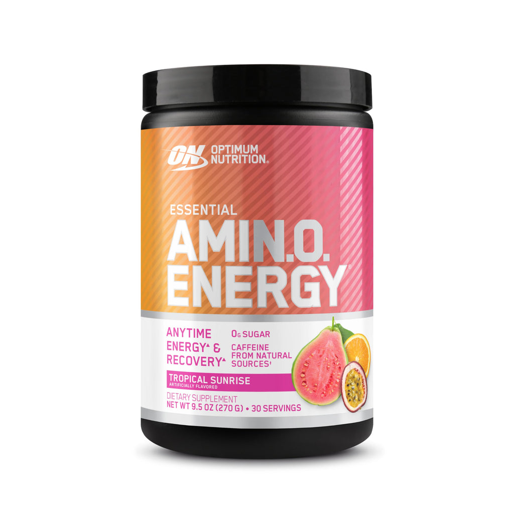 Optimum Nutrition Amino Energy - Pre Workout with Green Tea, BCAA, Amino Acids, Keto Friendly, Green Coffee Extract, Energy Powder - Watermelon, 30 Servings (Packaging May Vary)