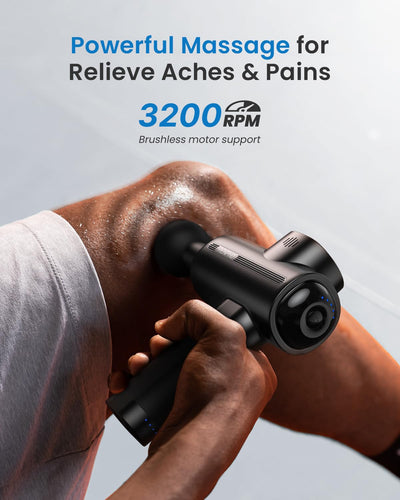 RENPHO Active Thermacool 2 Massage Gun with Heat and Cold Therapy, Christmas Gifts, [2025 Upgraded] Professional Deep Tissue Handheld Massager, Percussion Body Muscle Masajeador for Men Women Athletes