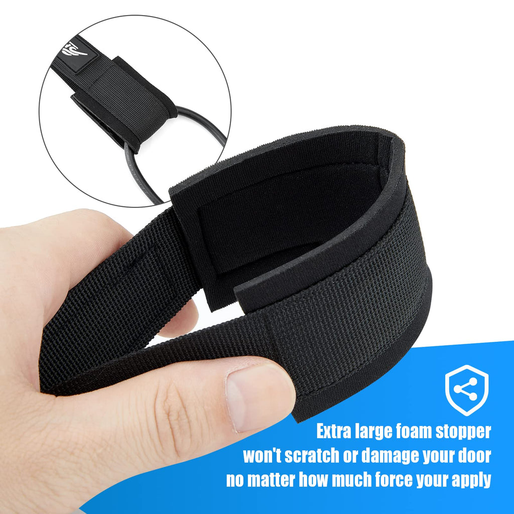 HPYGN Door Anchor for Resistance Bands, Home-Gym Workout Exercise Attachment for Yoga Strap, Physical Therapy and Closed Loop Bands, Heavy Duty System