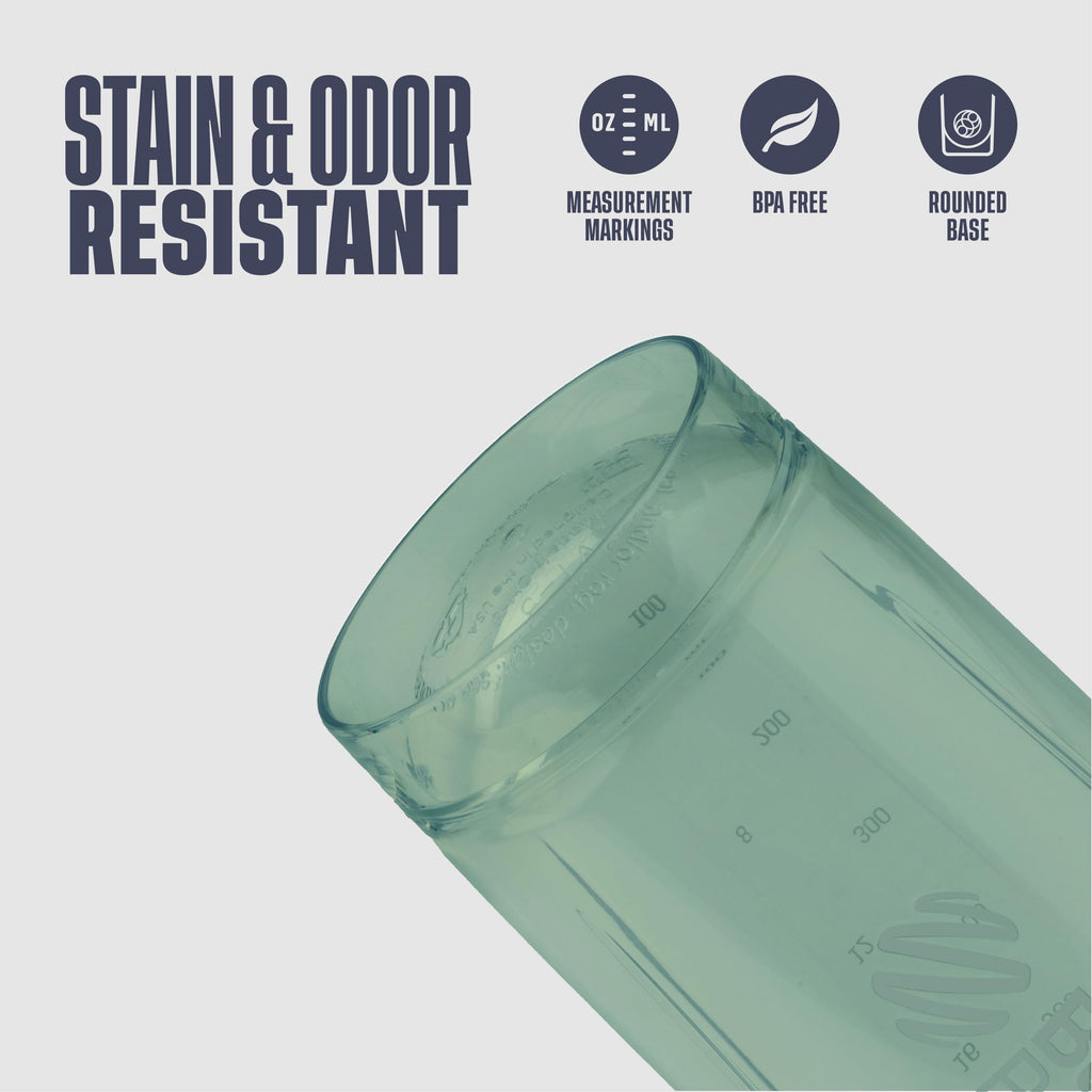 BlenderBottle Strada Tritan Shaker Bottle with Locking Lid, 28-Ounce, White