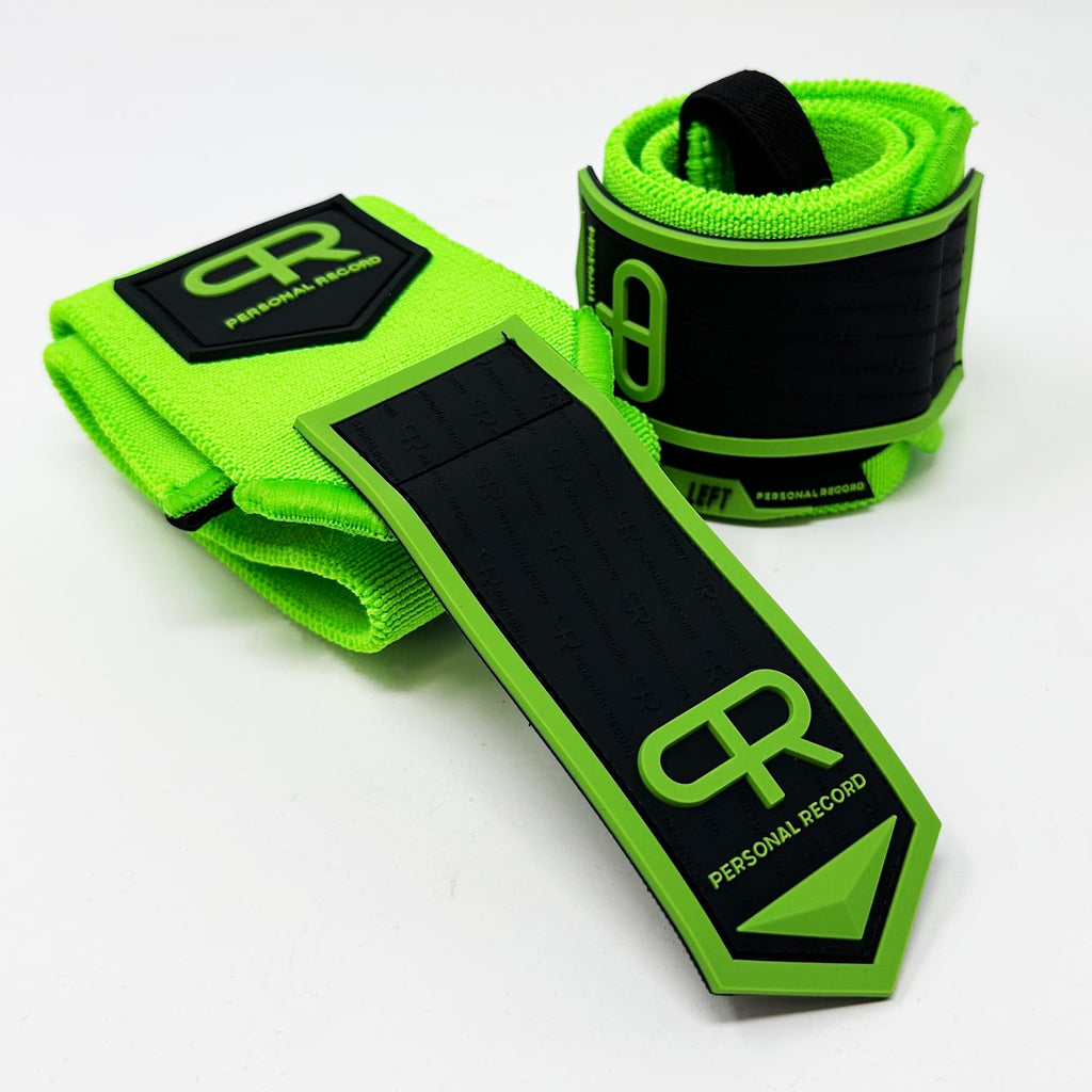 Heavy Duty Premium Wrist Wraps, More Elasticity, Reinforced Stitching, Extra Wide Strap, Strong Thumb Loop, Larry Wheels Weightlifting Wraps