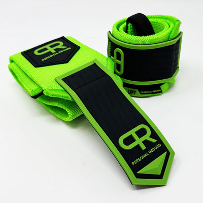 Heavy Duty Premium Wrist Wraps, More Elasticity, Reinforced Stitching, Extra Wide Strap, Strong Thumb Loop, Larry Wheels Weightlifting Wraps