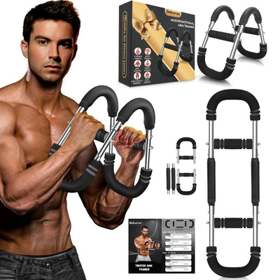 Twister Arm Trainer, 20-120 lb Adjustable Chest Workout Equipment, Gifts for Men Women, Forearm Strengthener Arm Exercise Equipment Ideas Gifts for Dad Husband,Chest Trainer for Home Workout Equipment