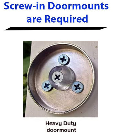 Garren Fitness Maximiza Pull Up Bar for Doorway - 27 to 39 Inches Adjustable Width Pullup Bar/Chin up Bar with 3 Sets of Screw-in Heavy-Duty Door-Mounts