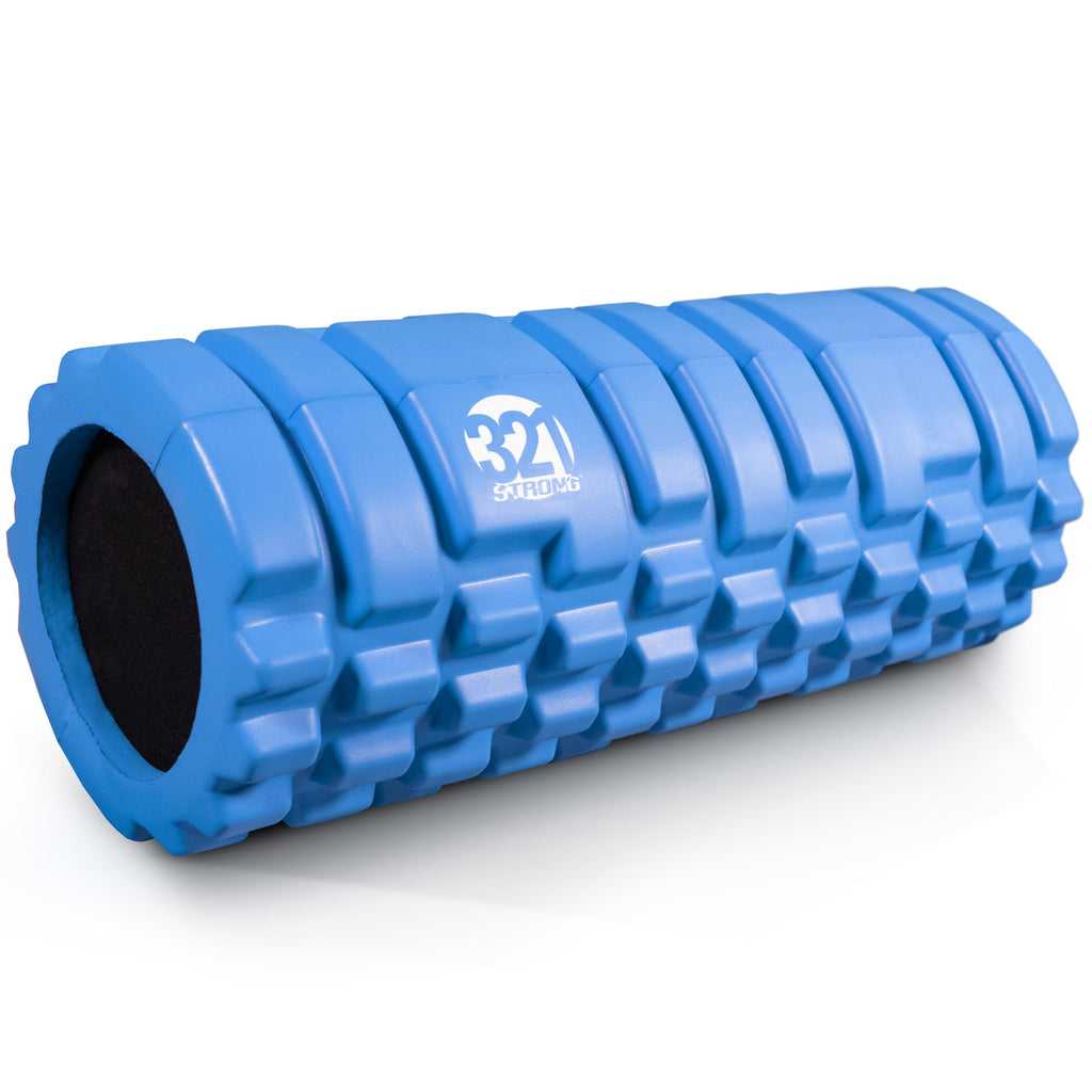 321 STRONG Foam Roller - Medium Density Deep Tissue Massager for Muscle Massage and Myofascial Trigger Point Release, with 4K eBook