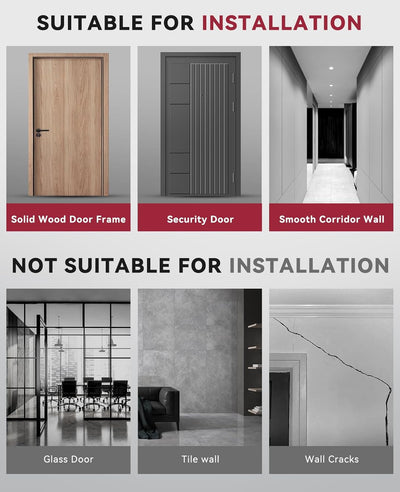 HAPBEAR Pull Up Bar for Doorway, Strength Training Chin up Bar Without Screws, Adjustable Width Locking Mechanism Pullup Bar with Non-Slip, Doorway Pull Up Bar for Home Gym Upper Body Workout