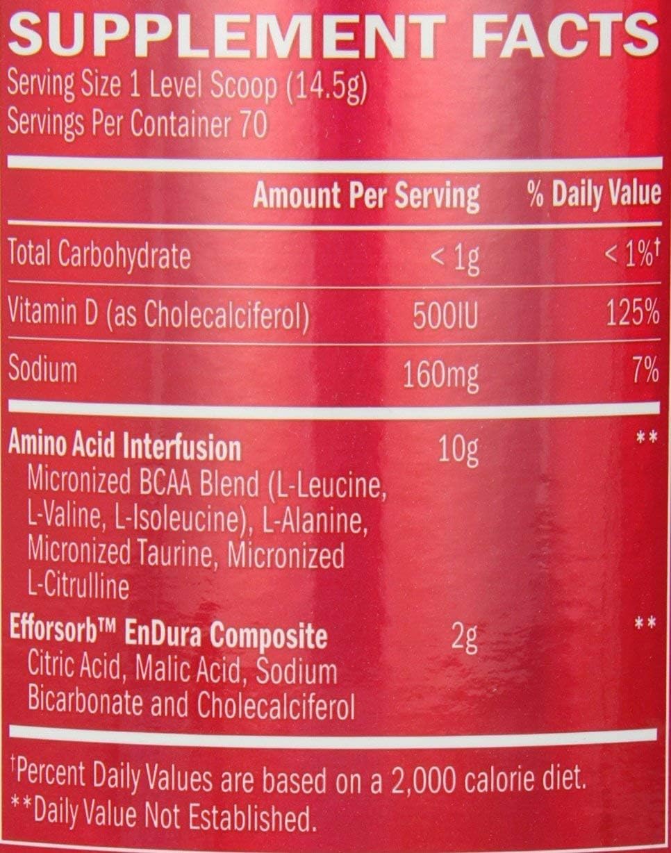BSN Amino X Muscle Recovery & Endurance Powder with BCAAs, 10 Grams of Amino Acids, Keto Friendly, Caffeine-Free, Support Endurance, Zero Sugar, Grape, 30 servings, 15.34 Ounce (Packaging May Vary)